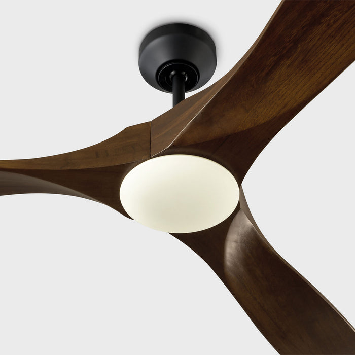 Myhouse Lighting Visual Comfort Fan - 3MAVSM70MBKD - 70"Ceiling Fan - Maverick Smart 70 LED - Midnight Black