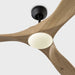 Myhouse Lighting Visual Comfort Fan - 3MAVSM70MBKNHD - 70"Ceiling Fan - Maverick Smart 70 LED - Midnight Black