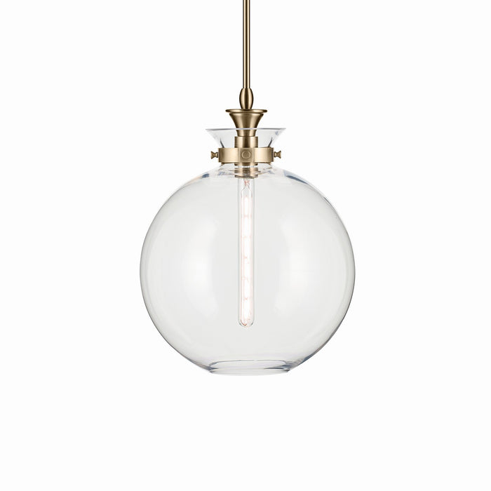Myhouse Lighting Kichler - 52779CPZCLR - One Light Pendant - Laria - Champagne Bronze