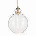 Myhouse Lighting Kichler - 52779CPZCLR - One Light Pendant - Laria - Champagne Bronze