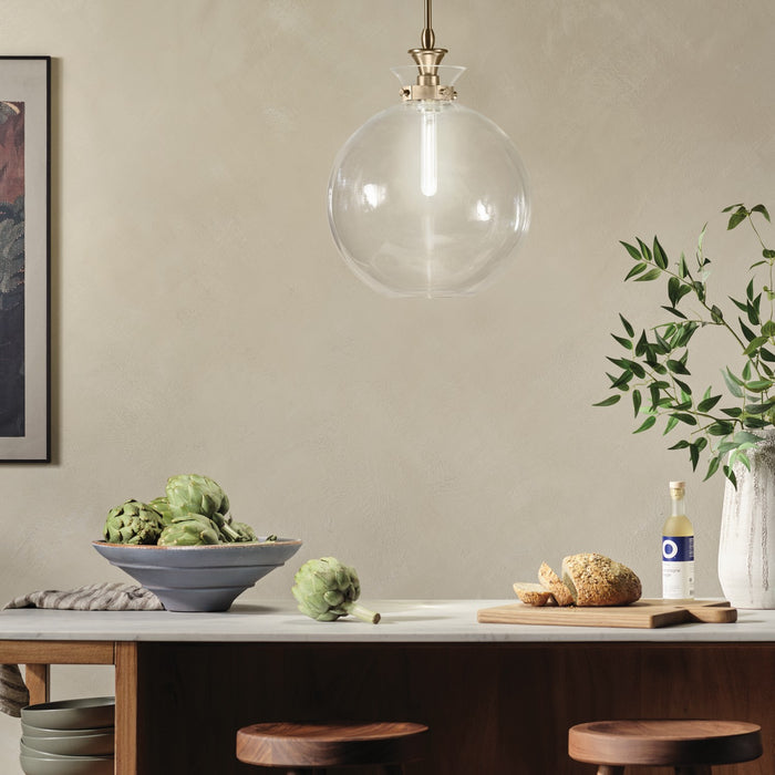 Myhouse Lighting Kichler - 52779CPZCLR - One Light Pendant - Laria - Champagne Bronze
