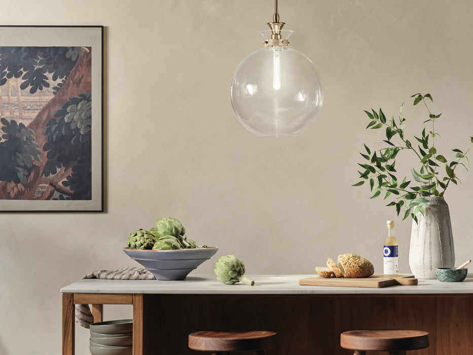 Myhouse Lighting Kichler - 52779CPZCLR - One Light Pendant - Laria - Champagne Bronze