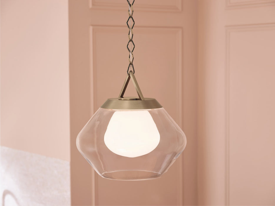 Myhouse Lighting Kichler - 52783CPZ - One Light Pendant - Nella - Champagne Bronze