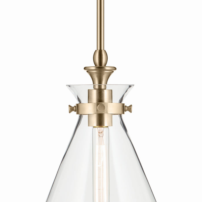 Myhouse Lighting Kichler - 52774CPZCLR - One Light Pendant - Laria - Champagne Bronze