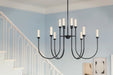 Myhouse Lighting Kichler - 52759BKLED - LED Chandelier - Moraine - Black