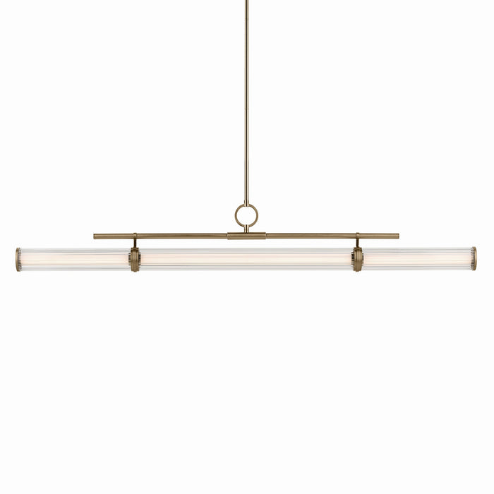 Myhouse Lighting Kichler - 52754CPZLED - LED Linear Chandelier - Riven - Champagne Bronze