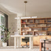 Myhouse Lighting Kichler - 52754CPZLED - LED Linear Chandelier - Riven - Champagne Bronze