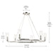 Myhouse Lighting Kichler - 52771PN - Six Light Chandelier - Harpin - Polished Nickel