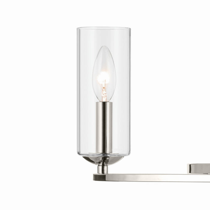 Myhouse Lighting Kichler - 52771PN - Six Light Chandelier - Harpin - Polished Nickel