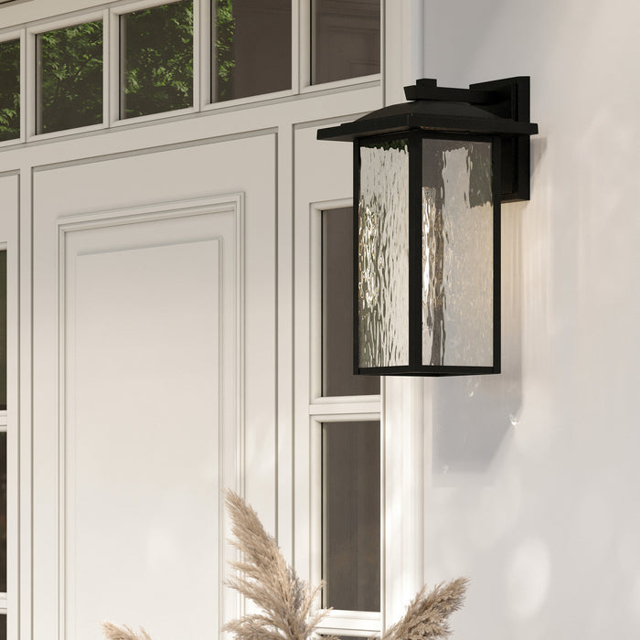 Myhouse Lighting Kichler - 49928BKT - One Light Outdoor Wall Mount - Capanna - Textured Black