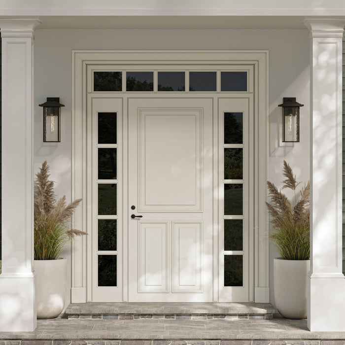 Myhouse Lighting Kichler - 49928BKT - One Light Outdoor Wall Mount - Capanna - Textured Black