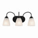 Myhouse Lighting Kichler - 45639BK - Three Light Bath - Jolie - Black