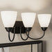 Myhouse Lighting Kichler - 45639BK - Three Light Bath - Jolie - Black