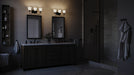 Myhouse Lighting Kichler - 45639BK - Three Light Bath - Jolie - Black