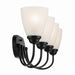 Myhouse Lighting Kichler - 45640BK - Four Light Bath - Jolie - Black