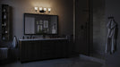 Myhouse Lighting Kichler - 45640BK - Four Light Bath - Jolie - Black