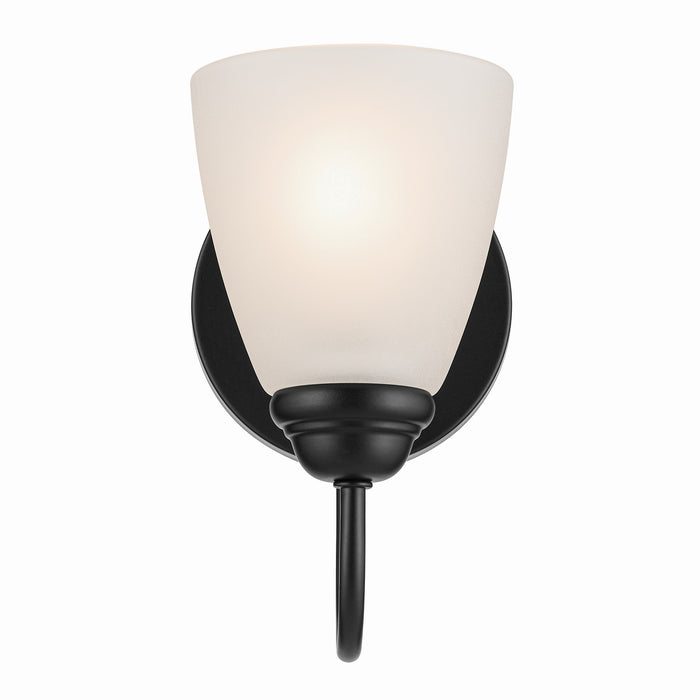 Myhouse Lighting Kichler - 45637BK - One Light Wall Sconce - Jolie - Black