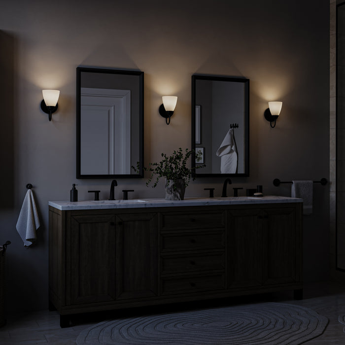 Myhouse Lighting Kichler - 45637BK - One Light Wall Sconce - Jolie - Black