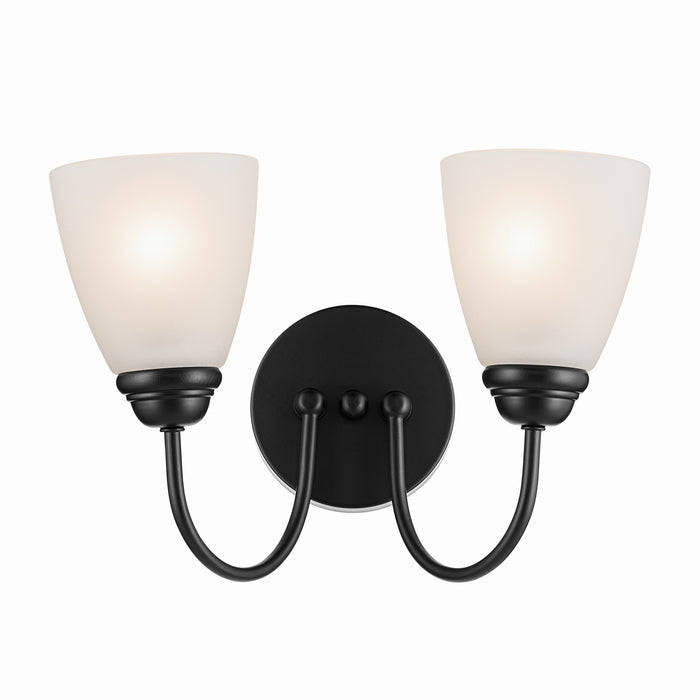 Myhouse Lighting Kichler - 45638BK - Two Light Bath - Jolie - Black
