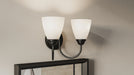 Myhouse Lighting Kichler - 45638BK - Two Light Bath - Jolie - Black