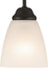 Myhouse Lighting Kichler - 43640BK - One Light Mini Pendant - Jolie - Black