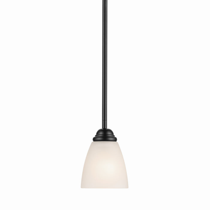 Myhouse Lighting Kichler - 43640BK - One Light Mini Pendant - Jolie - Black
