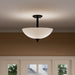 Myhouse Lighting Kichler - 43641BK - Two Light Pendant/Semi Flush - Jolie - Black