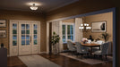 Myhouse Lighting Kichler - 43641BK - Two Light Pendant/Semi Flush - Jolie - Black