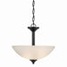 Myhouse Lighting Kichler - 43641BK - Two Light Pendant/Semi Flush - Jolie - Black