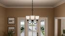 Myhouse Lighting Kichler - 43637BK - Three Light Mini Chandelier - Jolie - Black
