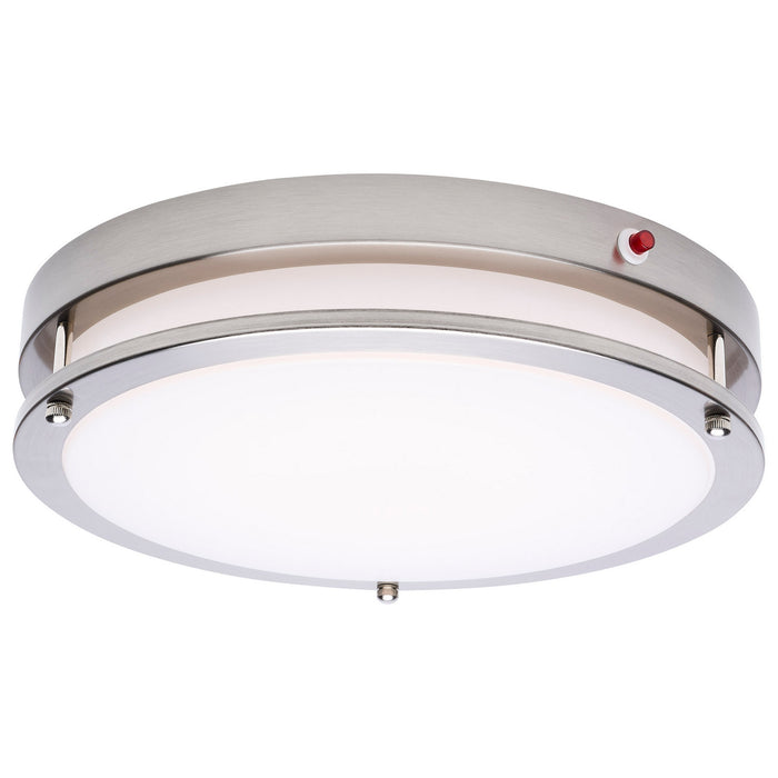 Myhouse Lighting Nuvo Lighting - 62-1890 - LED Flush Mount - Glamour - Brushed Nickel