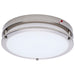 Myhouse Lighting Nuvo Lighting - 62-1890 - LED Flush Mount - Glamour - Brushed Nickel