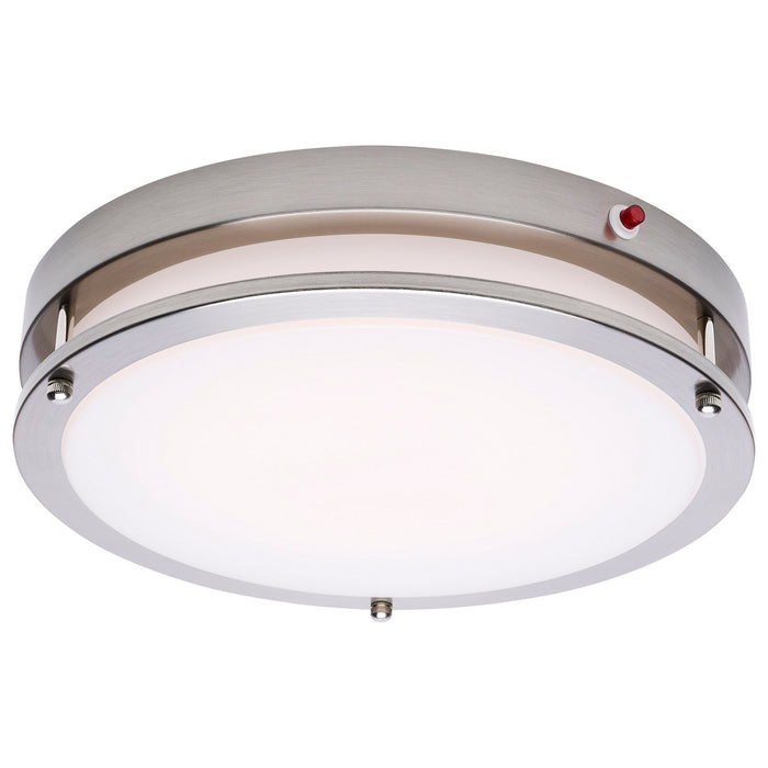 Myhouse Lighting Nuvo Lighting - 62-1890 - LED Flush Mount - Glamour - Brushed Nickel