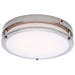 Myhouse Lighting Nuvo Lighting - 62-1890 - LED Flush Mount - Glamour - Brushed Nickel