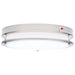 Myhouse Lighting Nuvo Lighting - 62-1890 - LED Flush Mount - Glamour - Brushed Nickel