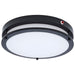 Myhouse Lighting Nuvo Lighting - 62-1891 - LED Flush Mount - Glamour - Black