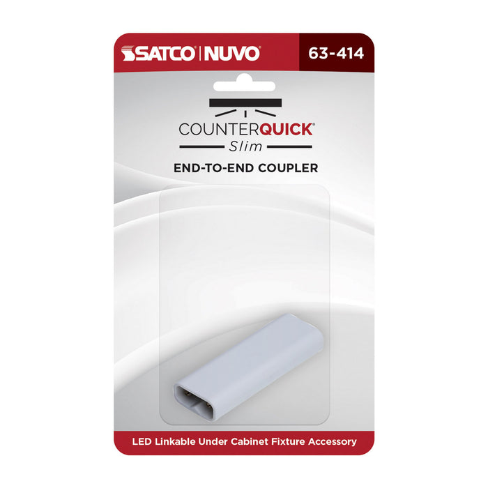 Myhouse Lighting Nuvo Lighting - 63-414 - End-To-End Coupler - White