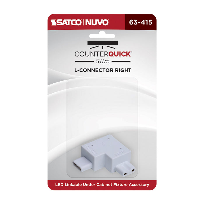 Myhouse Lighting Nuvo Lighting - 63-416 - L-Connector - White