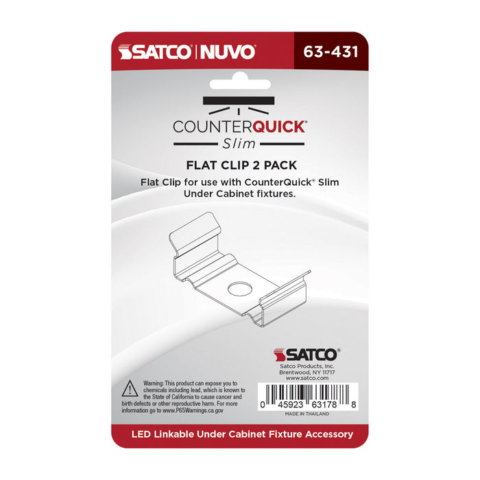 Myhouse Lighting Nuvo Lighting - 63-431 - Counterquickslim Clip Flat