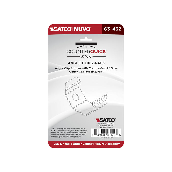Myhouse Lighting Nuvo Lighting - 63-432 - Counterquickslim Clip Angle