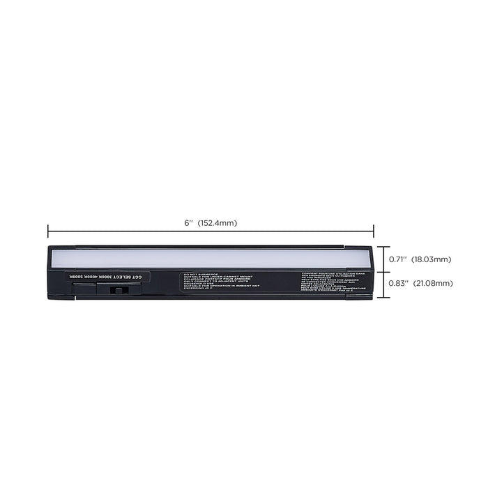 Myhouse Lighting Nuvo Lighting - 63-451 - LED Undercabinet - Black