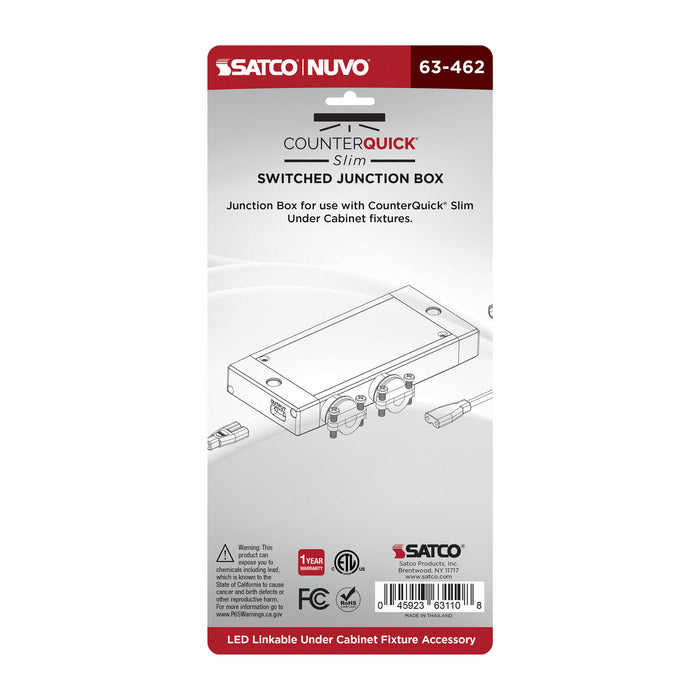 Myhouse Lighting Nuvo Lighting - 63-462 - Junction Box - Black