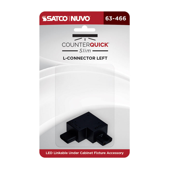 Myhouse Lighting Nuvo Lighting - 63-466 - L-Connector - Black