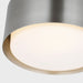 Myhouse Lighting Visual Comfort Studio - DJF1051BS - One Light Flush Mount - Dartmore - Brushed Nickel