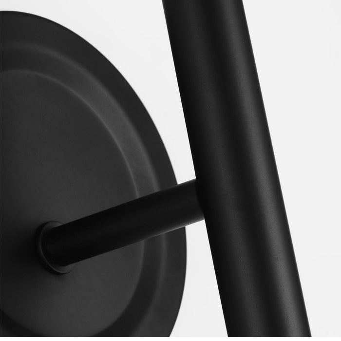 Myhouse Lighting Visual Comfort Studio - DJW1161MBK - One Light Wall Sconce - Egmont - Midnight Black