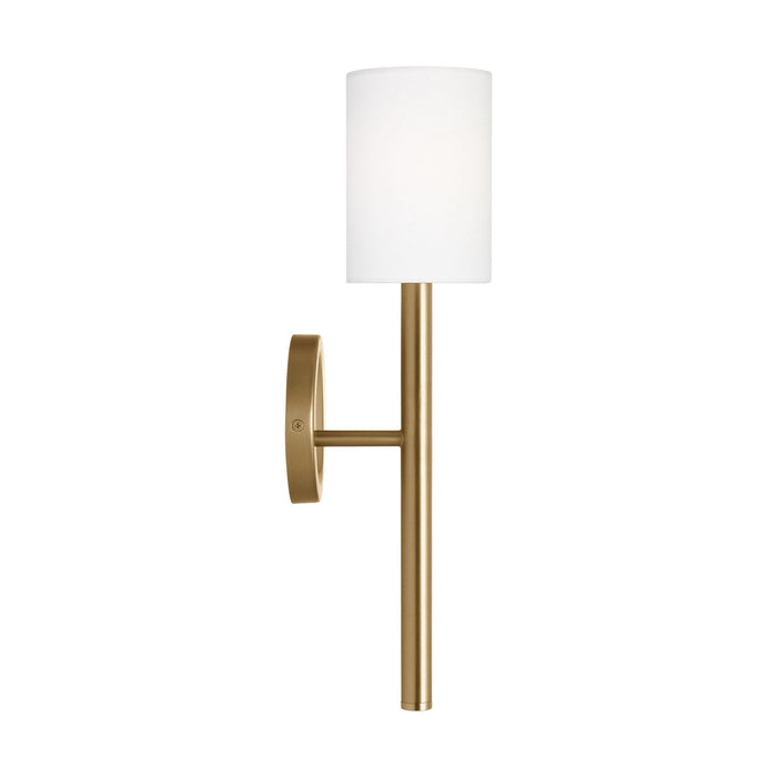 Myhouse Lighting Visual Comfort Studio - DJW1161SB - One Light Wall Sconce - Egmont - Satin Brass
