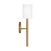 Myhouse Lighting Visual Comfort Studio - DJW1161SB - One Light Wall Sconce - Egmont - Satin Brass