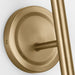 Myhouse Lighting Visual Comfort Studio - DJW1161SB - One Light Wall Sconce - Egmont - Satin Brass