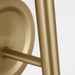Myhouse Lighting Visual Comfort Studio - DJW1161SB - One Light Wall Sconce - Egmont - Satin Brass