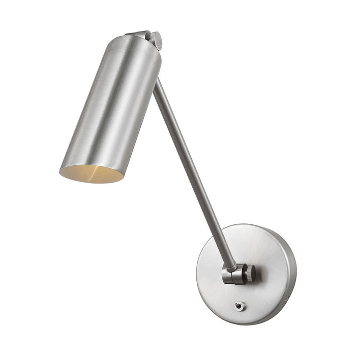 Myhouse Lighting Visual Comfort Studio - DJW1121BS - One Light Wall Sconce - Frasar - Brushed Nickel